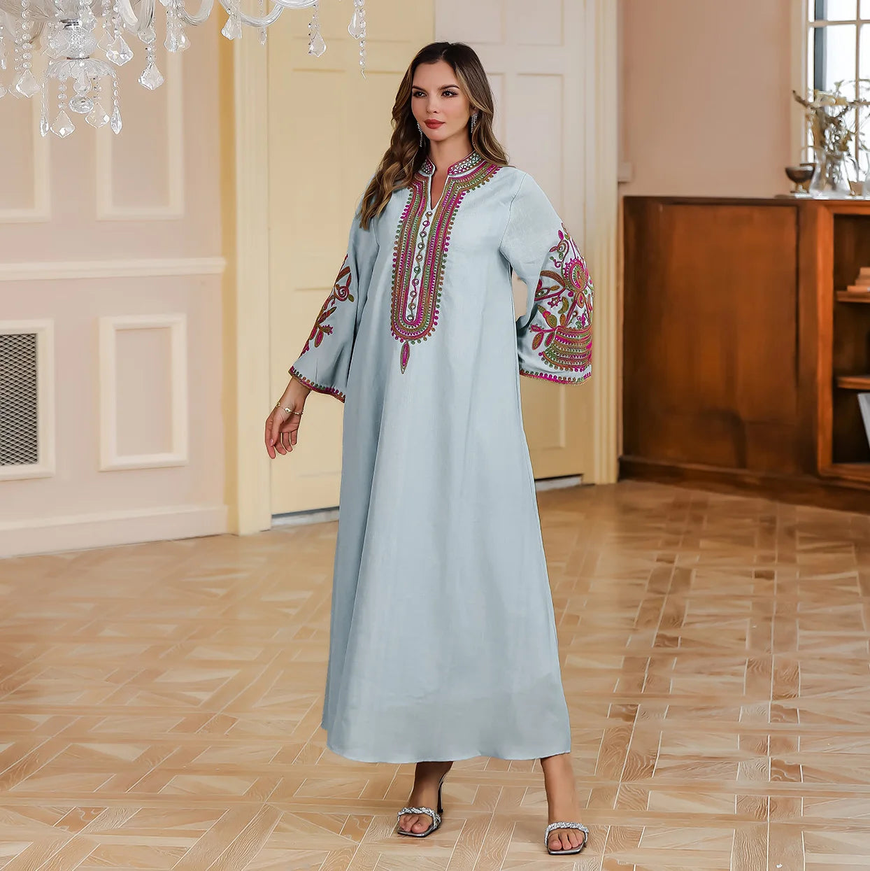 Embroidered Abaya